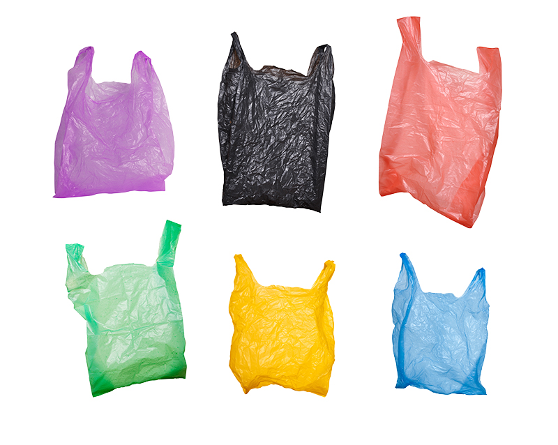 Plastic grocery bags