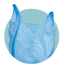 A plastic bag